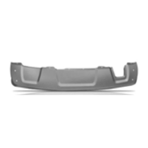 Acabamento do Para-choque Cinza inferior traseiro Automotive Imports ZN5858015