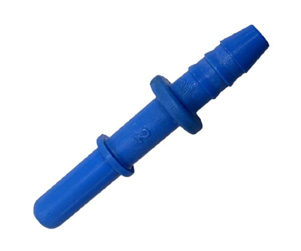 Adaptador Conexão da Mangueira de Combustível 5/16" X 5/16" Pol. Azul Longo GMG GMG501