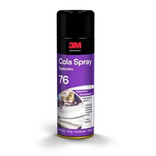 Adesivo em Spray 76 para Tapeceiro 330g 3M HB004539712