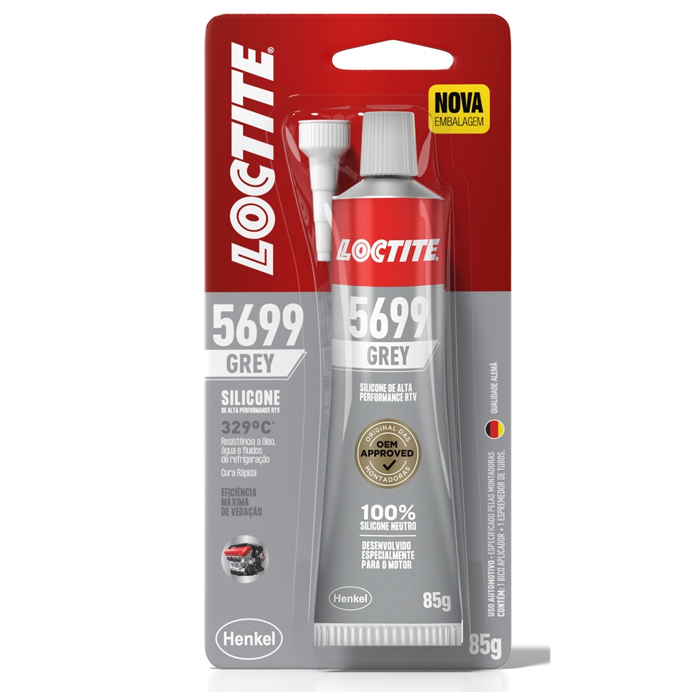 Adesivo Junta Motor de Alta Temperatura Ultra Grey 70g Loctite 2643332
