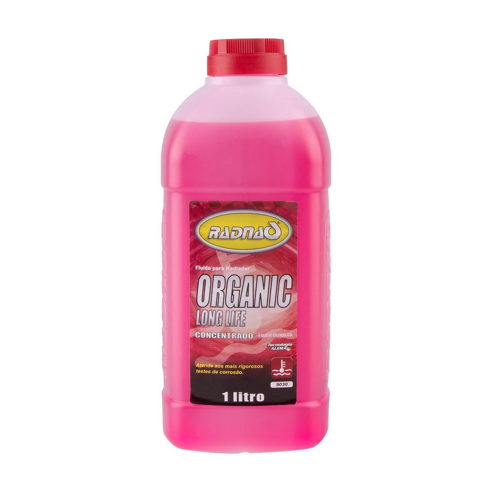 Aditivo para Radiador Concentrado Rosa 1 Litro Radnaq RQ903024