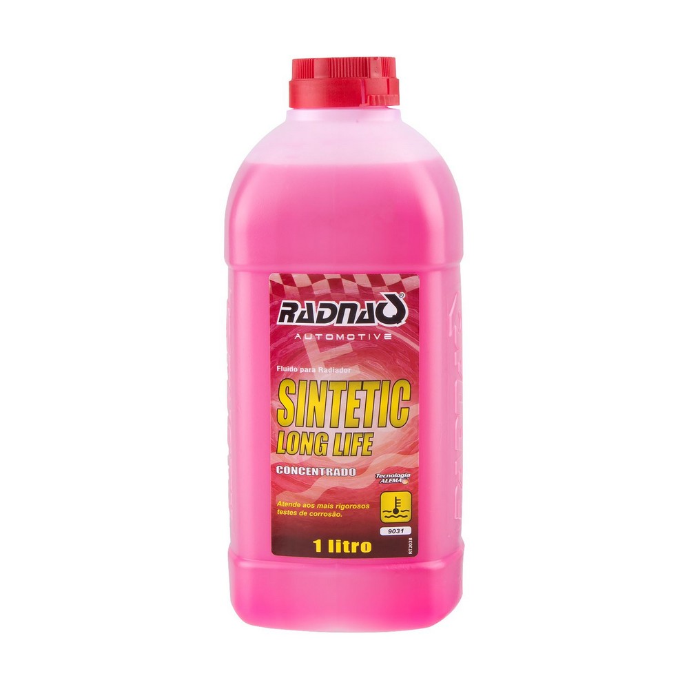 Aditivo para Radiador Concentrado Rosa 1 Litro Radnaq RQ90312412
