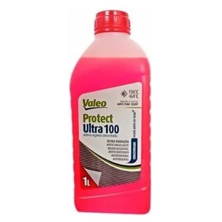 Aditivo para Radiador Concentrado Rosa 1 Litro Valeo-Cibie VA820733
