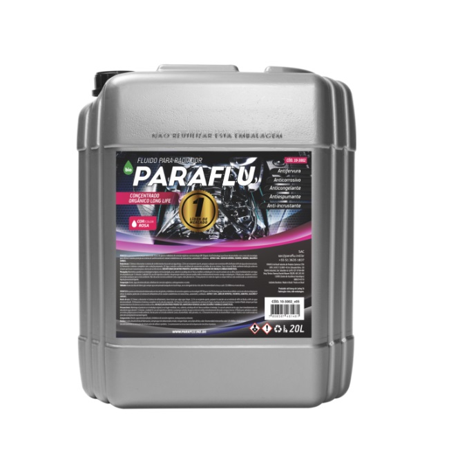 Aditivo para Radiador Concentrado Rosa 20 Litros Paraflu 103002