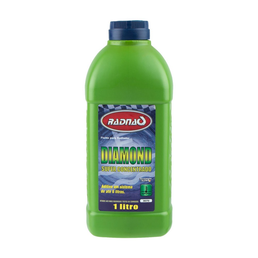 Aditivo para Radiador Concentrado Verde 1 Litro Radnaq RQ907012