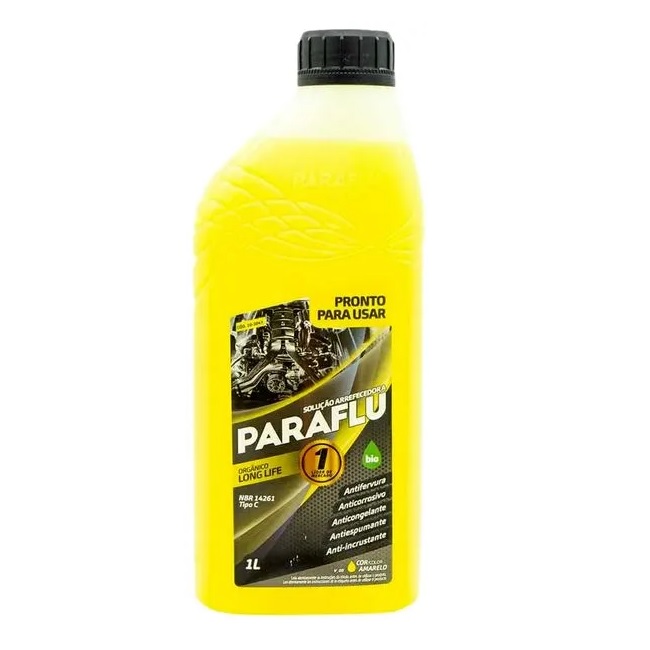 Aditivo para Radiador Pronto para Uso Amarelo 1 Litro Paraflu 103047