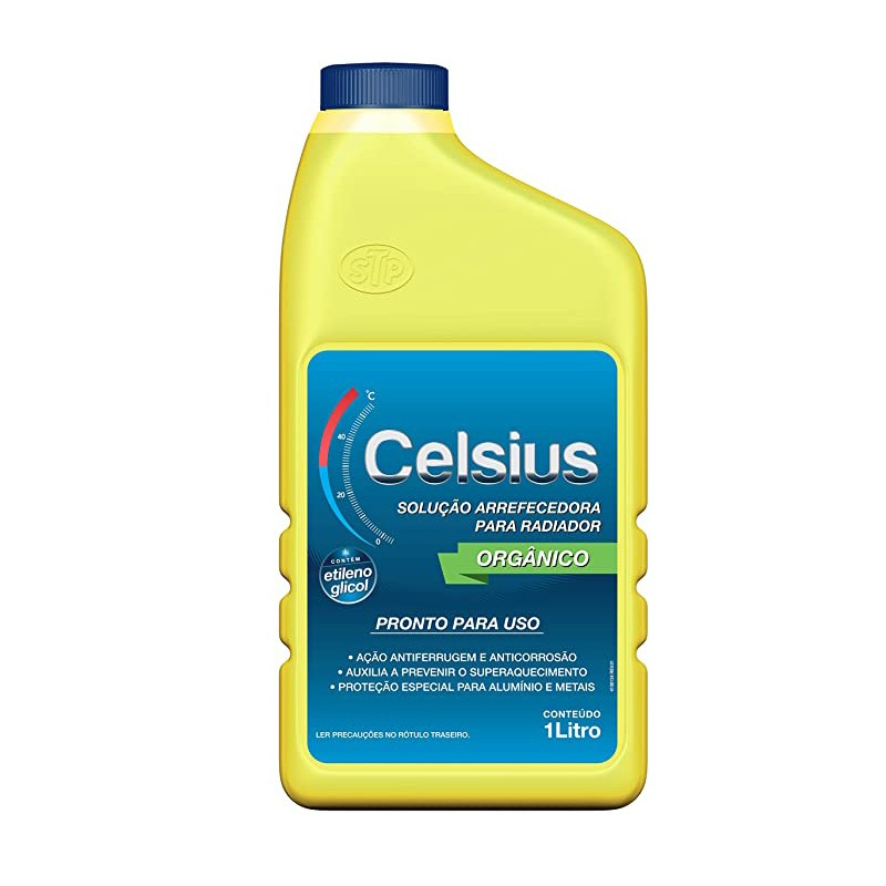 Aditivo para Radiador Pronto para Uso Amarelo 1 Litro STP SC641BR