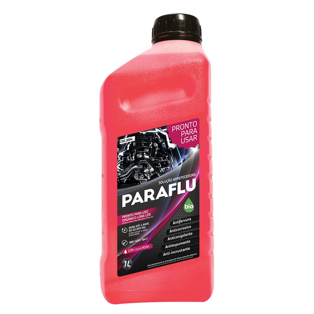 Aditivo para Radiador Pronto para Uso Rosa 1 Litro Paraflu 103004
