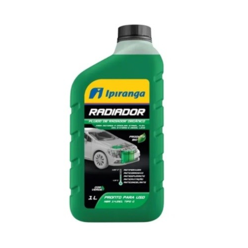 Aditivo para Radiador Pronto para Uso Verde 1 Litro Ipiranga 61069642