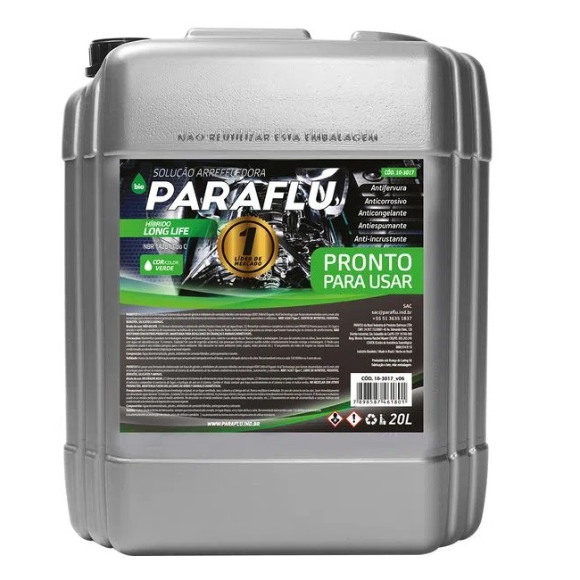 Aditivo para Radiador Pronto para Uso Verde 20 Litros Paraflu 103017
