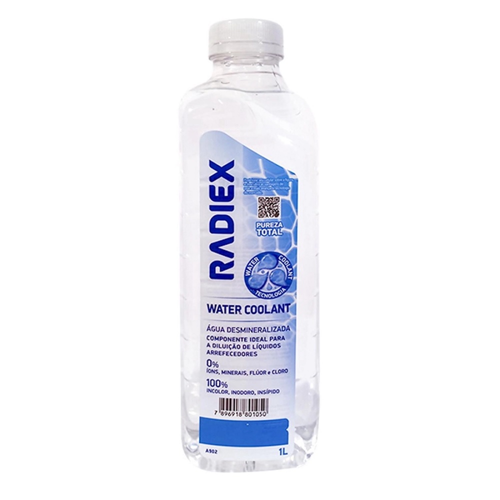 Água Desmineralizada 1 Litro Radiex A039902300
