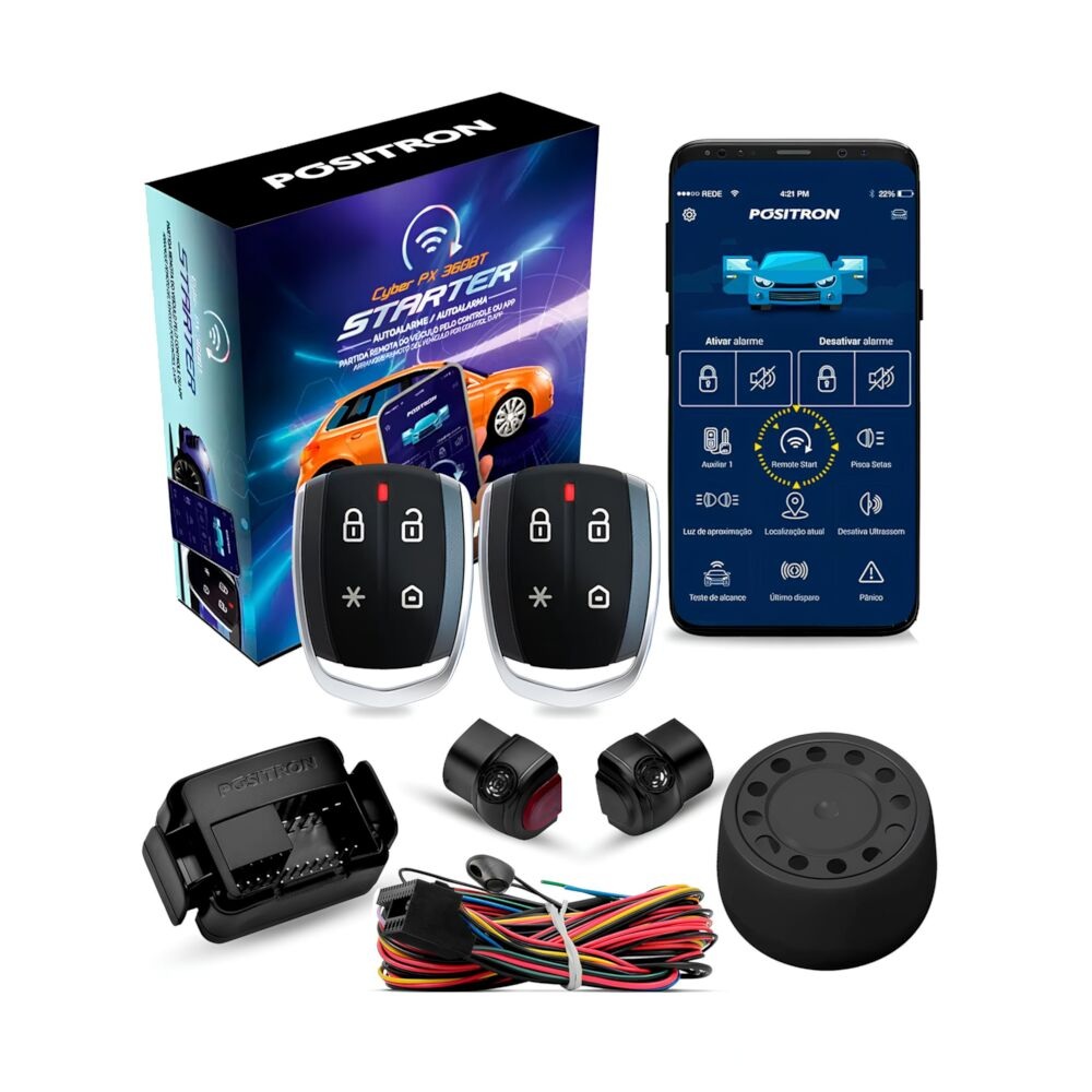 Alarme Cyber Px 360Bt Starter Positron 013168000