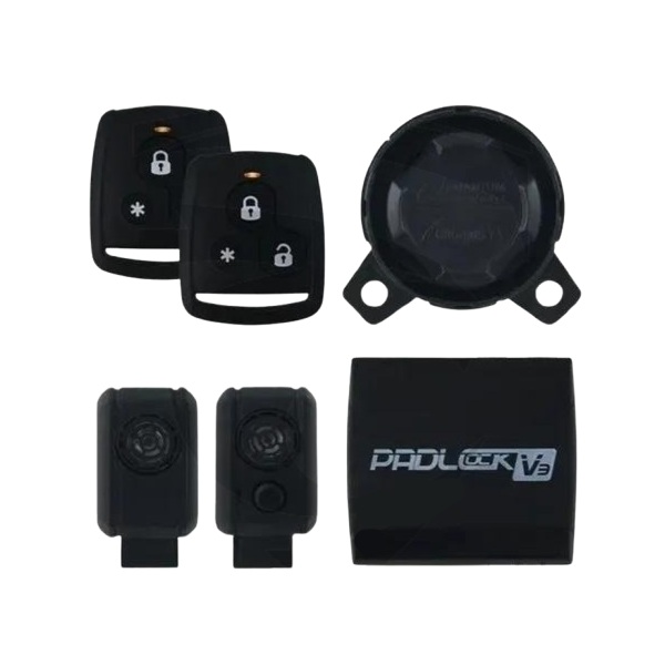 Alarme Padlock EAsymmetric S-V3 com Bloqueador e Sensor de Presença Olimpus 11011167