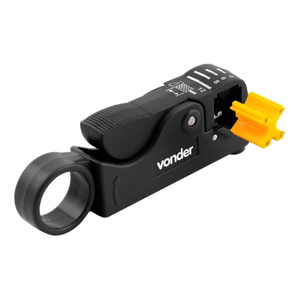 Alicate Desencapador de Fios para Cabo Coaxial Vonder 3662100500