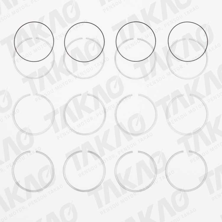 Anéis de Pistão (0.40) Takao ASFI28DT040