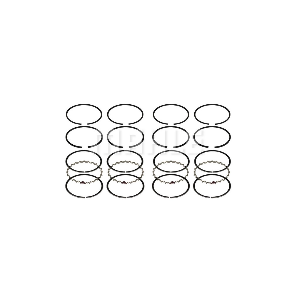 Anéis de Pistão (0.40) Mahle/Metal Leve SNA634304