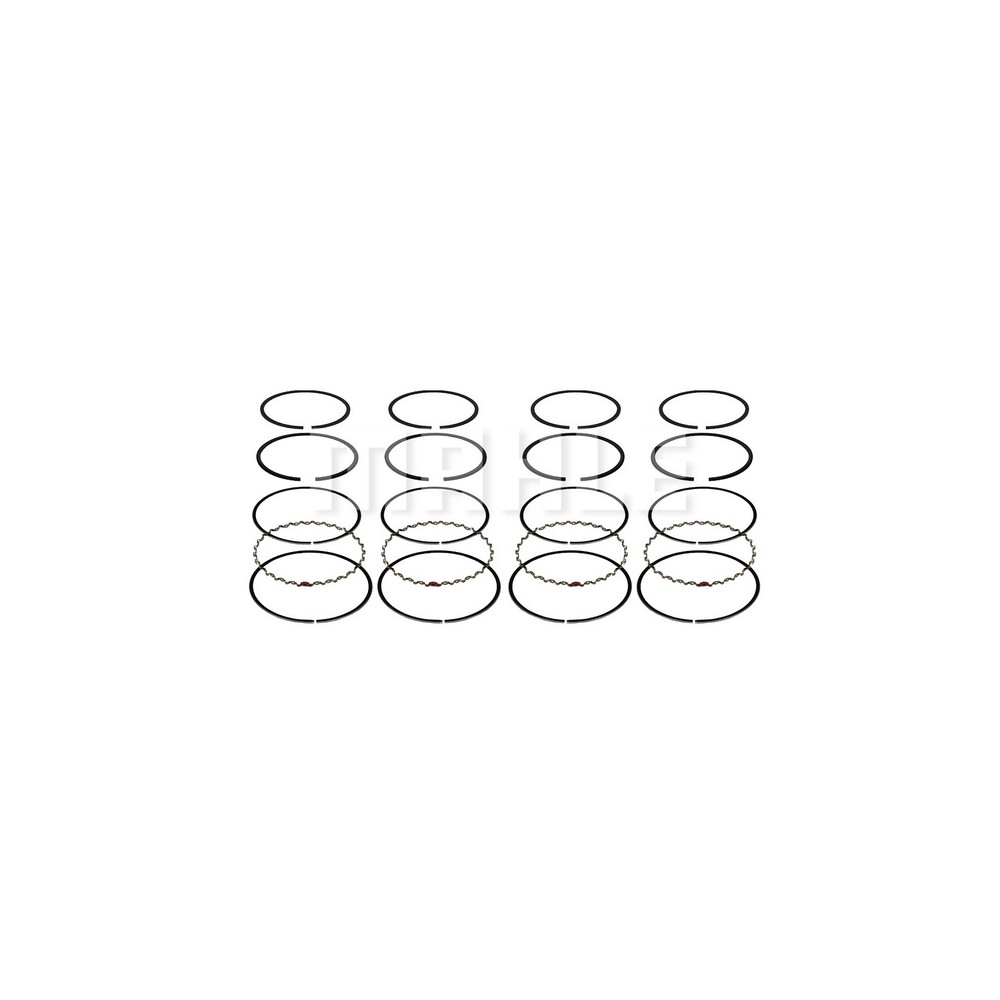 Anéis de Pistão (0.40) Mahle/Metal Leve SLA705104