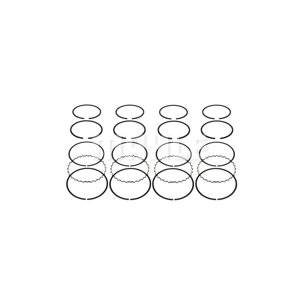 Anéis de Pistão (0.50) Mahle/Metal Leve SNA658305