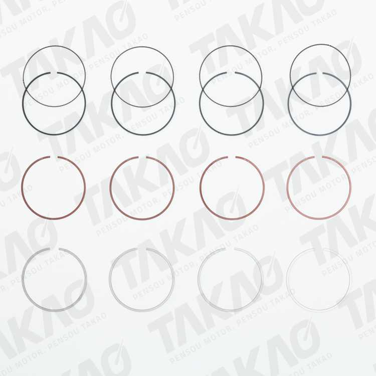 Anéis de Pistão (0.50) Takao ASTO13A050
