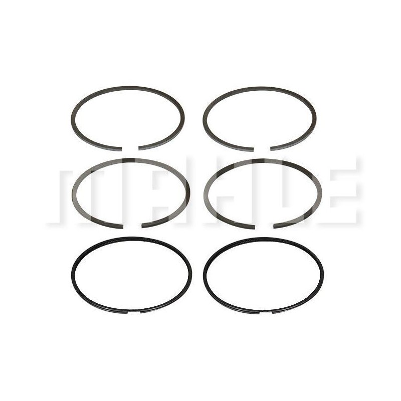 Anéis de Pistão (040) para 2 Cilindros Mahle/Metal Leve DL907504