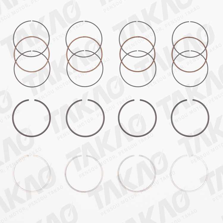 Anéis de Pistão (1.00) Takao ASRE21X100