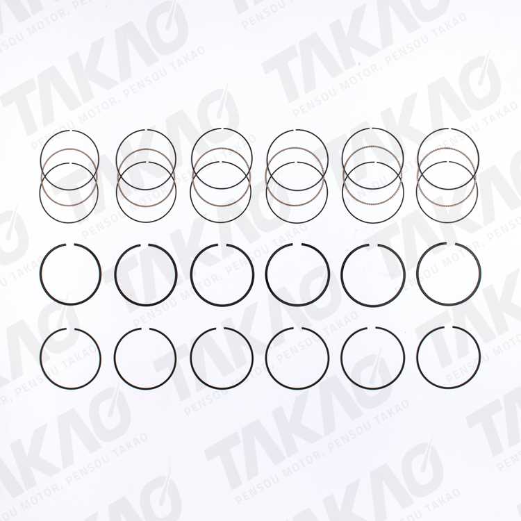 Anéis de Pistão Takao ASJE36STD