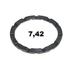 Anel Bi Partido Pinhão 7,42mm Rochepecas 3163532451