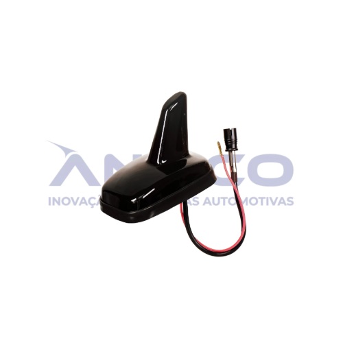 Antena de Teto Baby Shark Black Piano Antico AN109