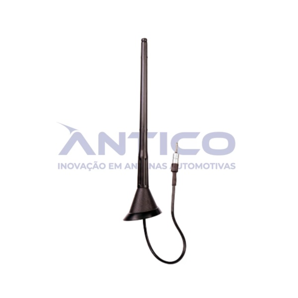 Antena de Teto Conector Plug Din traseiro Antico AN053