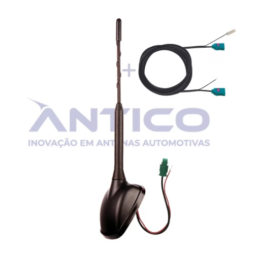 Antena de Teto Fakra dianteira Antico AN080