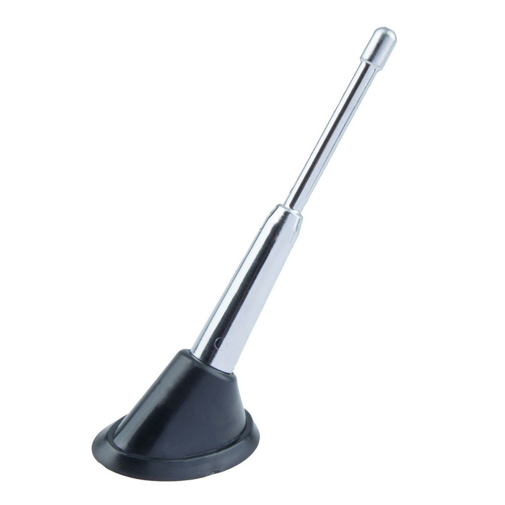 Antena Decorativa Cromada 120mm Shek Parts 01014