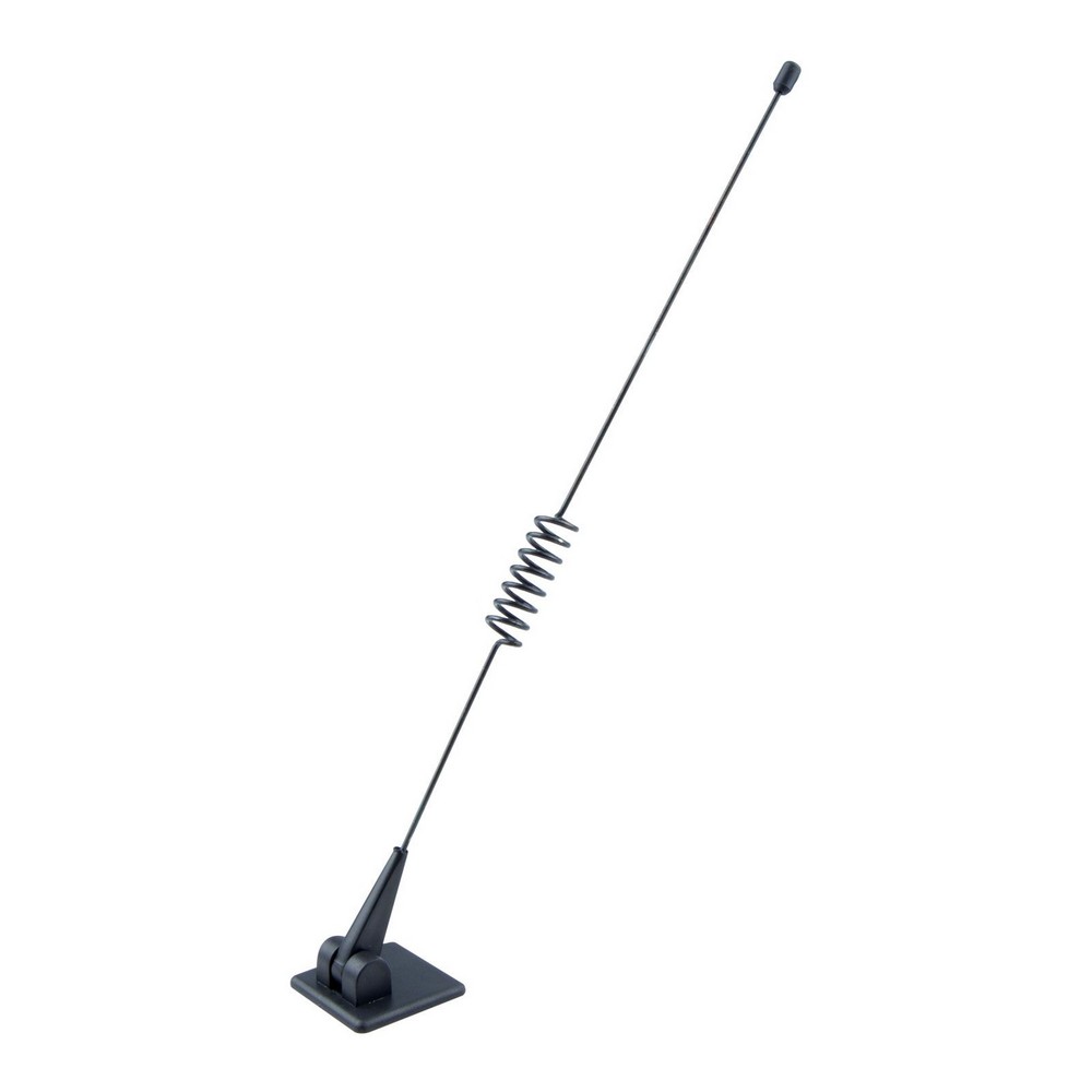Antena Decorativa Universal Preta Shek Parts 01026