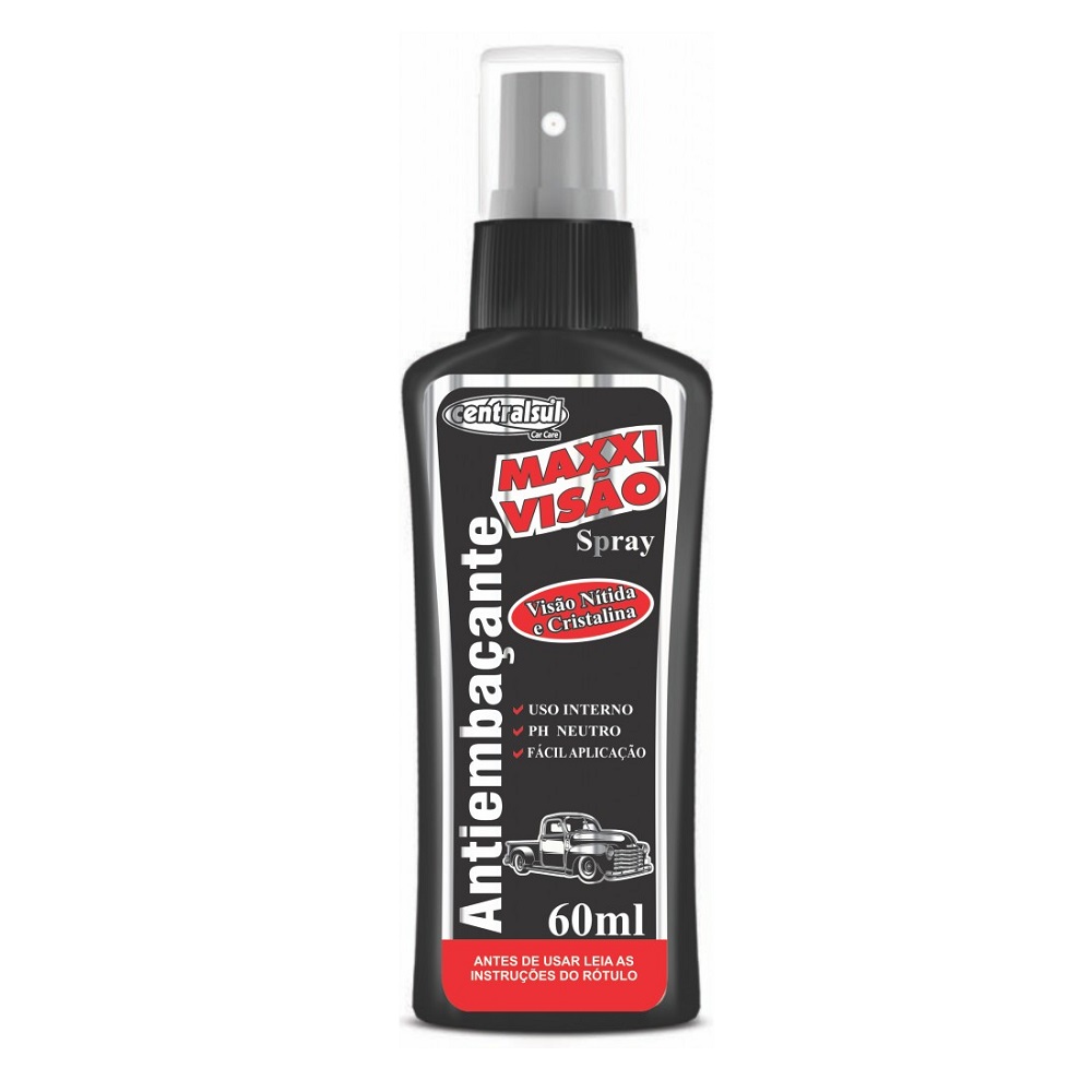 Anti-Embaçante Spray Maxxi Visão 60ml Centralsul 03930