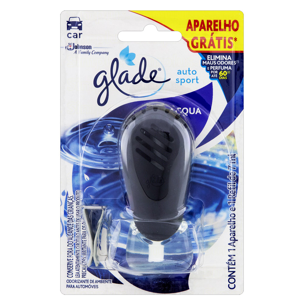Aparelho Aromatizador + Refil Sport Acqua 7ml Johnson 687270