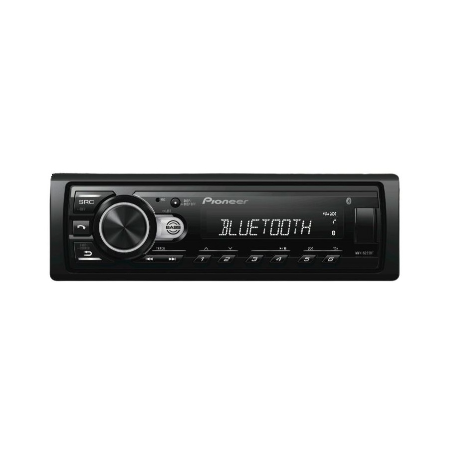 Aparelho de Som Media Receiver Bluetooth, Entrada Pioneer MVHS235BT