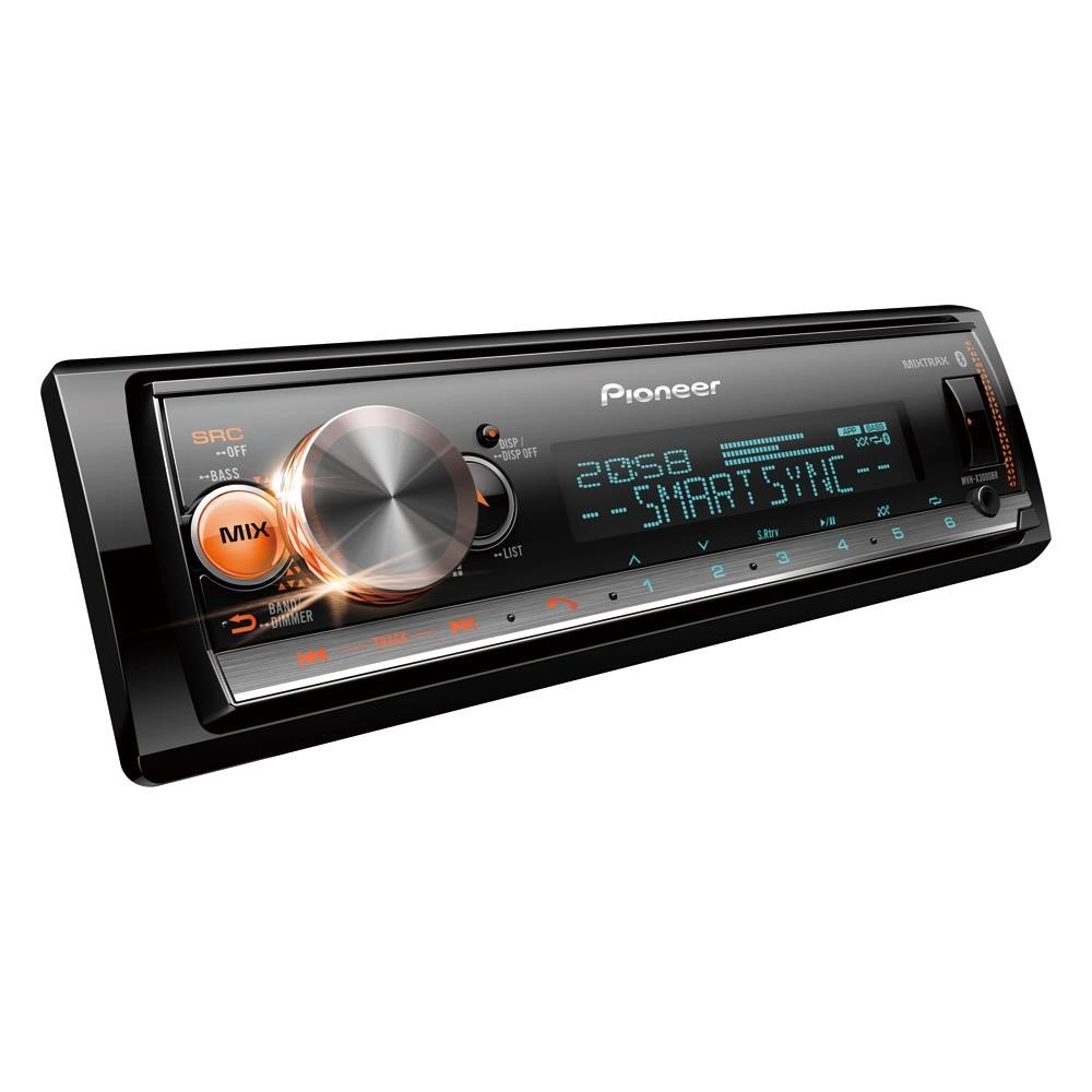 Aparelho de Som Media Receiver Usb/Aux 2 Saidas (Nao Le Cd) Pioneer MVHX3000BR
