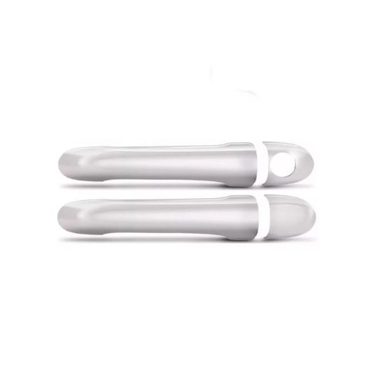 Aplique de Maçaneta Externo 2 Portas Cromado Shek Parts 08019