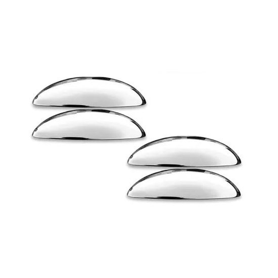 Aplique de Maçaneta Externo 4 Portas Cromado Shek Parts 08016