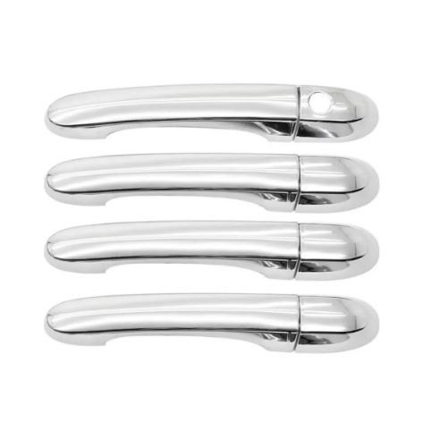 Aplique de Maçaneta Externo 4 Portas Cromado Shek Parts 08087