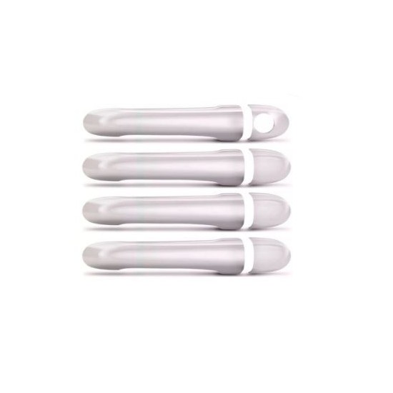 Aplique de Maçaneta Externo 4 Portas Cromado Shek Parts 08020