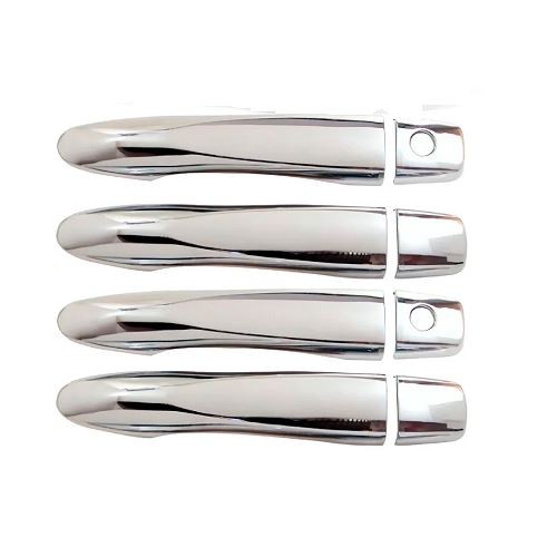 Aplique de Maçaneta Externo 4 Portas Cromado Shek Parts 08108