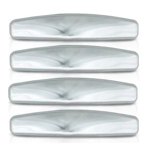 Aplique de Maçaneta Externo Cromado Shek Parts 08048