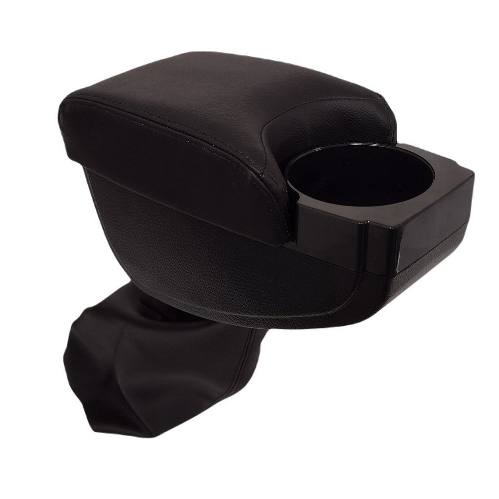 Apoio de Braço Preto com Porta Copo dianteiro central NAT 100725PC