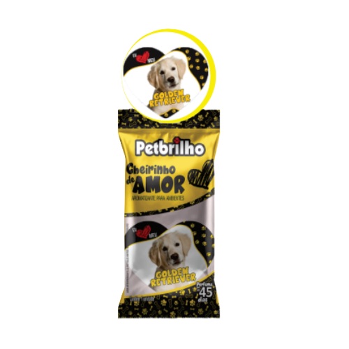 Aromatizante Cheirinho Petbrilho Amarelo Rodabrill 17140