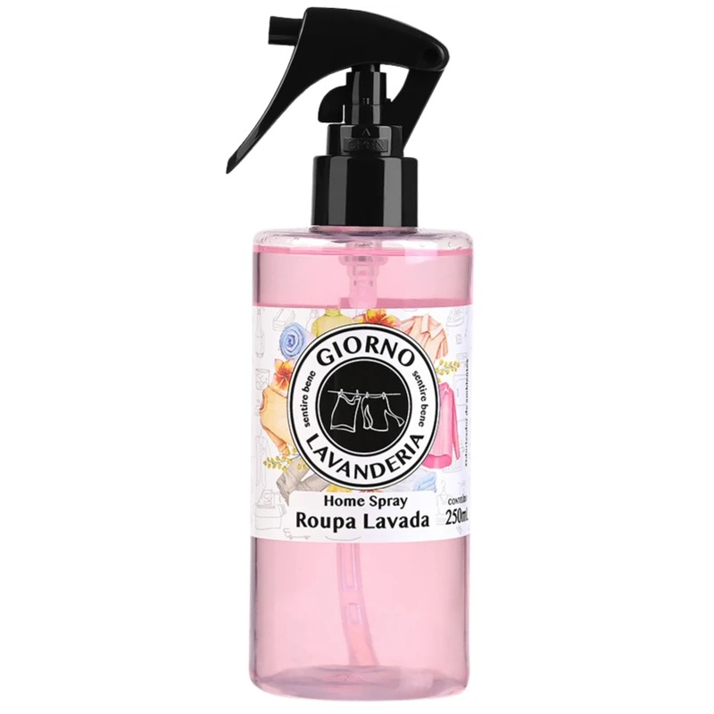 Aromatizante com Aroma Ambientes Roupa Lavada 250ml Giorno ( Renovar) 10099