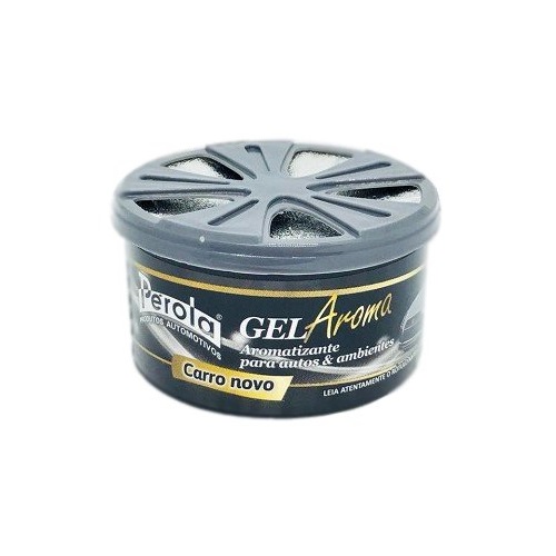Aromatizante com Aroma Gel Carro Novo 60g Perola 310002