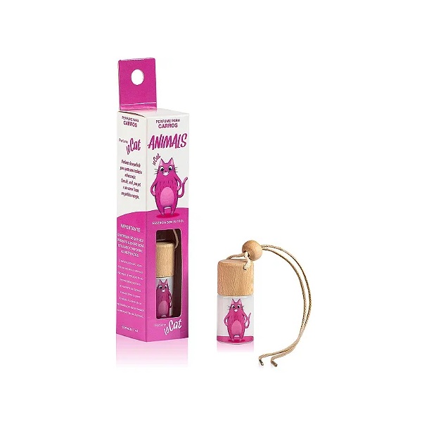 Aromatizante Lo Cat Carro Animals 7ml Lodore Eireli 10017