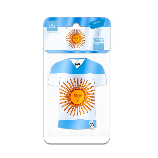 Aromatizante Lo Tag Camiseta Argentina Lodore Eireli 10043