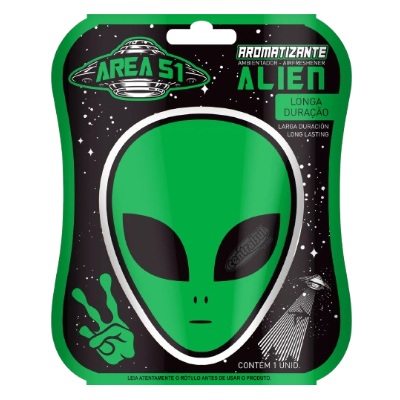 Aromatizante Miniatura Area Alien 51 Centralsul 177687