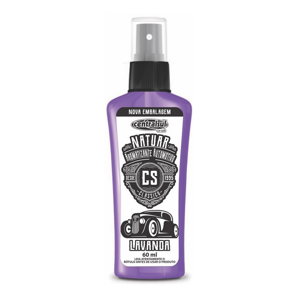 Aromatizante Natuar Spray Lavanda 60ml Centralsul 3751